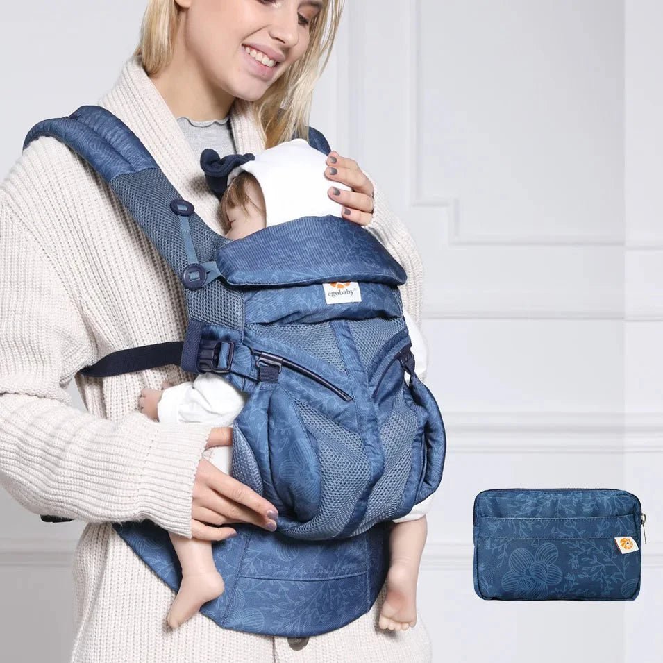 Porte Bébé - BreathBabyBag™ - Bleuprint - Doudou et Fripouille