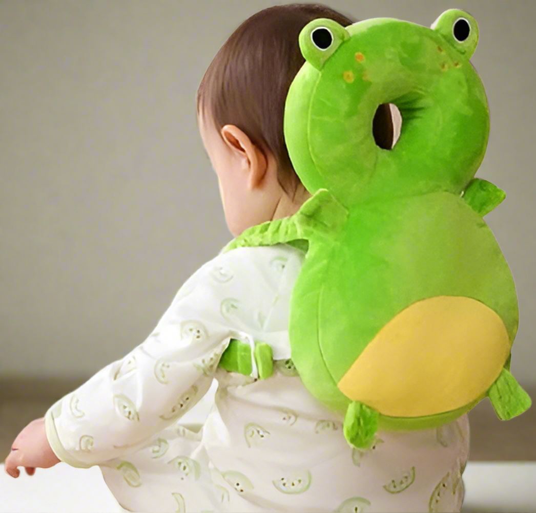 Oreiller pour bebe - OreillerProtectionBébé™ - Grenouille - Doudou et Fripouille