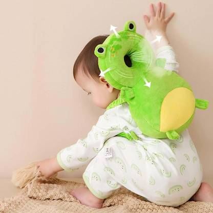 Oreiller pour bebe - OreillerProtectionBébé™ - Grenouille - Doudou et Fripouille