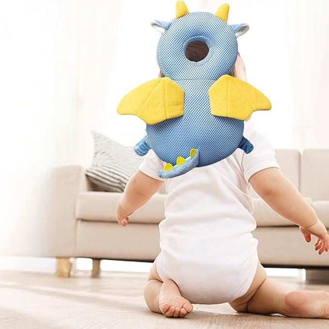 Oreiller pour bebe - OreillerProtectionBébé™ - Dragon - Doudou et Fripouille