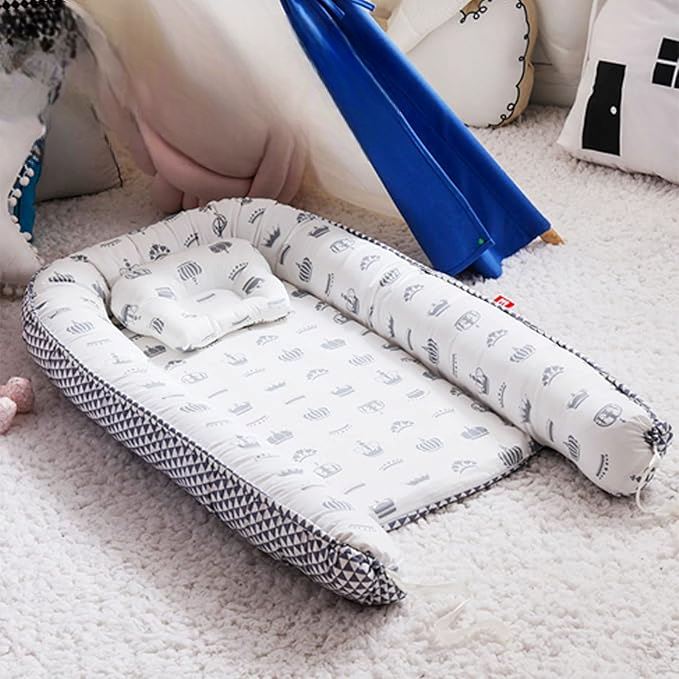 Berceau Bébé - NidPortableBébé™ - Couronne - Doudou et Fripouille